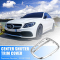Chrome Shifter Trim Cover Panel Replacement for Mercedes Benz C240 CLK500 (2000–2005)