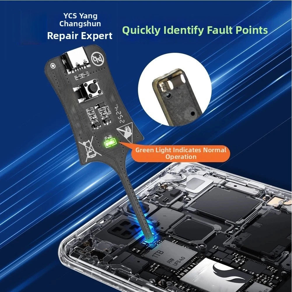 Inductance Tester for Motherboard and Power Supply Fault Analysis