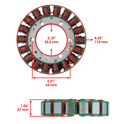 Stator and Gasket Replacement for Honda TRX500FPM Foreman 500 4x4 (2008–2011)