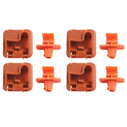 Set of 4 Bonnet Clip Holders for Skoda Fabia, Octavia