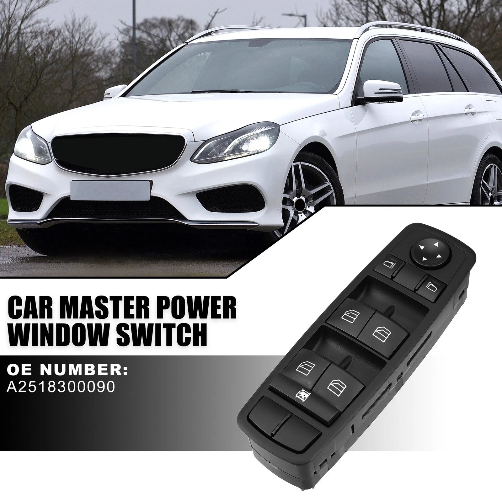 Power Window Switch for Mercedes-Benz R320 (2007–2009)