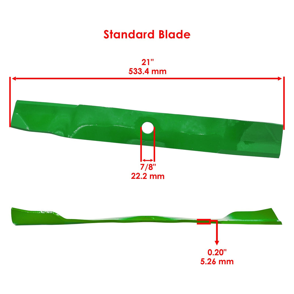 Spindle Blade Replacement for John Deere W61R X710 X730 X734 X750 (60")