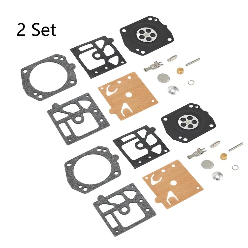 Set of 2 Carburetor Repair Gasket Diaphragm Kit for Walbro K22-HDA (Chainsaw)