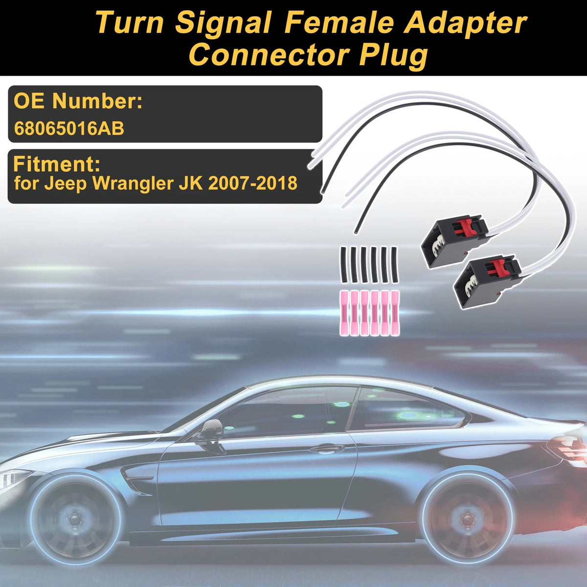 Turn Signal Light for Jeep Wrangler JK (2007–2018) No. 68065016AB