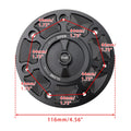 Aluminum Quick-Turn Fuel Gas Cap for RC390 390/790/890 (2017–2020)