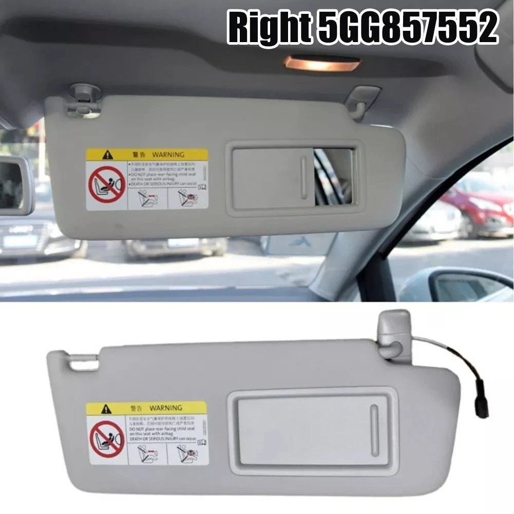 Right Front Interior Sunvisor W/Mirror for Models 2013–2021