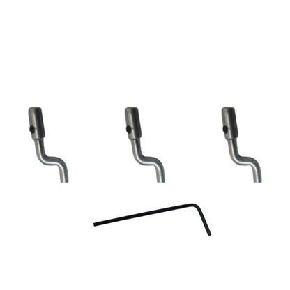 Z Shaped Metal Cable Terminal Block for Lawn Mower Throttle Cable