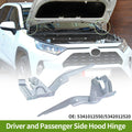Hood Hinges Front Bonnet Bracket Replacement for Toyota Corolla (2009–2013)