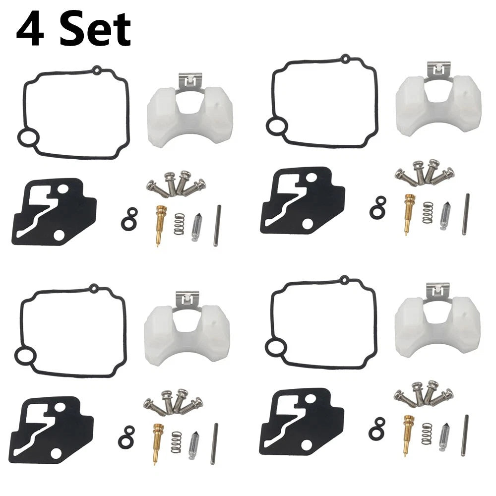4X Carburetor Kit for Tohatsu Nissan MFS NSF 8-9.8hp (2004–2014) 3V1-87122-0