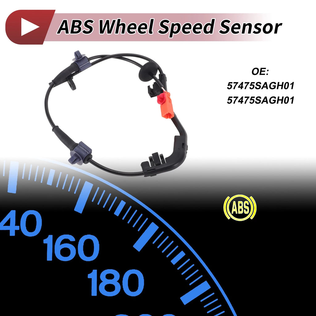 ABS Wheel Speed Sensor Rear Left Replacement for Honda City GE4 (2010–2014)