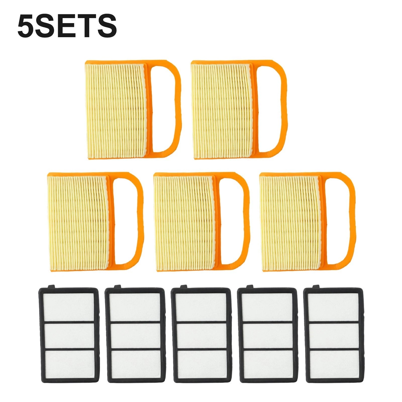 Air Filter Set for Plastic Rotary TS410 TS420