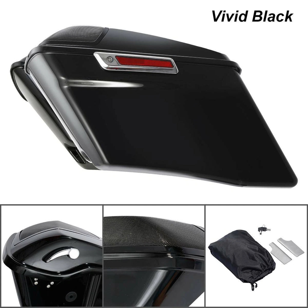 4'' Stretched Saddlebags for Harley Touring CVO Electra Glide FLHT (2014–2024)