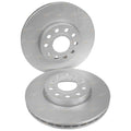 2X Front Disc Brake Rotors for VW EOS (2007–2010) 288mm 1ZE Vented