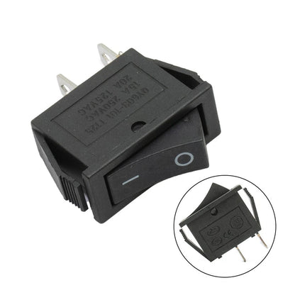 On-Off Rocker Switch 2 Position SPST for Treadmill (240Vac, 250VAC)