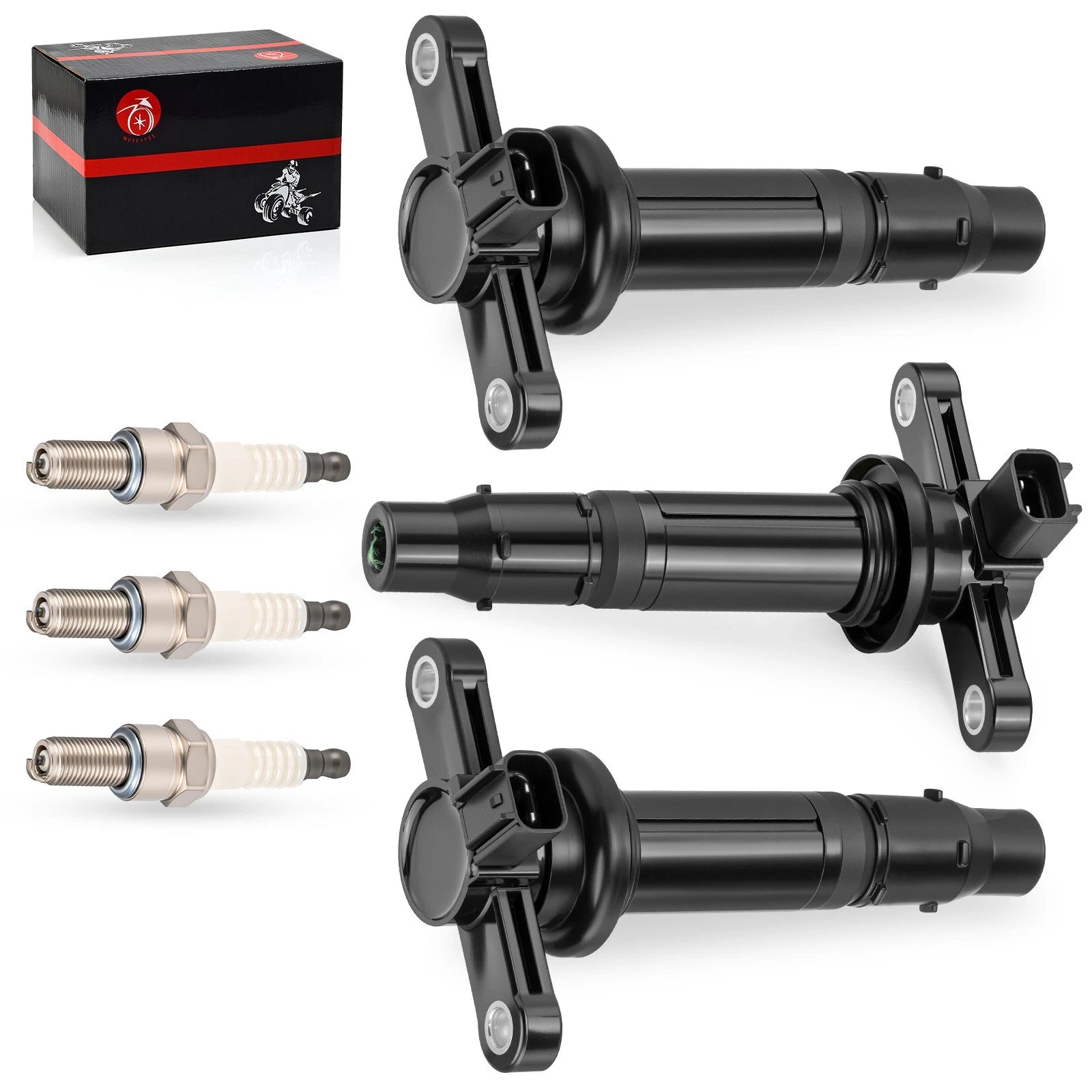 3pcs Ignition Coil for Yamaha YXZ1000R (2016–2024) 2HC-82310-00-00 CR9-EB000-00-00