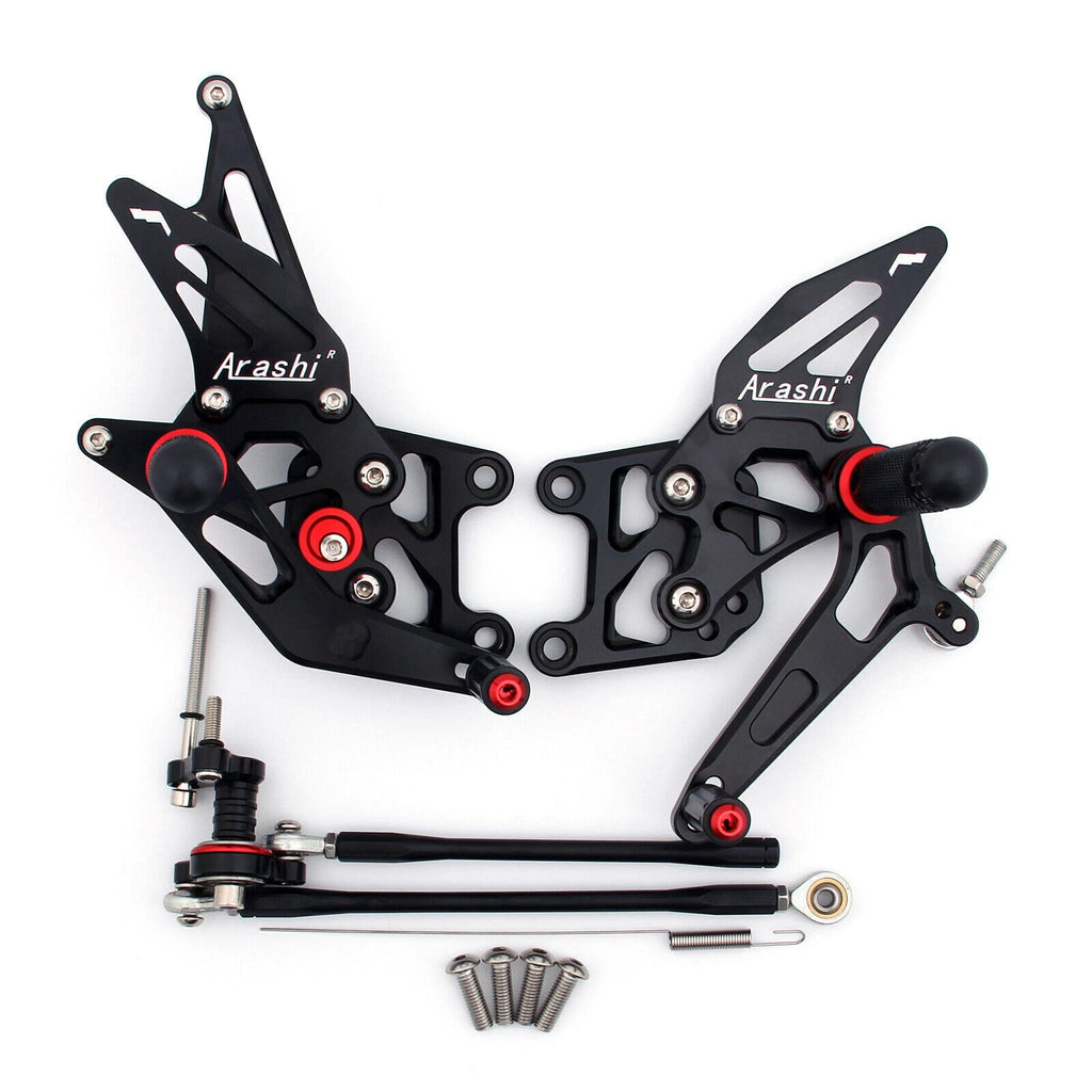 Rearset for Honda CBR600RR (2007–2008) Black