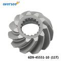 6D9 Gear Kit 25T/25T/11T for Yamaha F50 F60 F90 (2000–2023) 6D9-45560 6D9-45551 6D9-45571