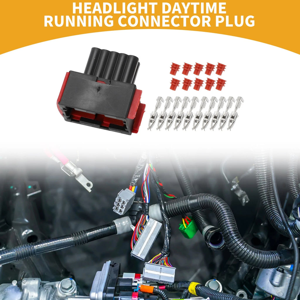 10 Pin Headlight Connector Plug for Opel Meriva B (2010–2017)