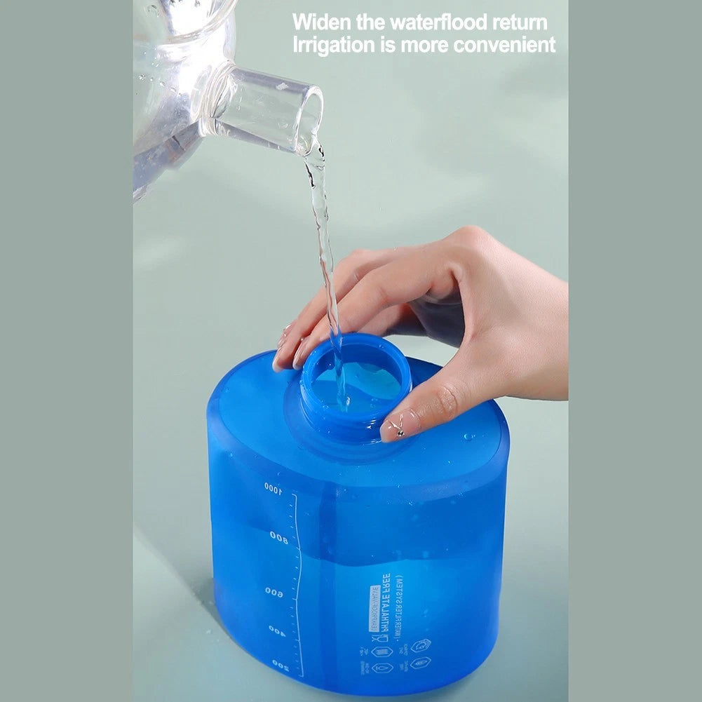 2000ML LeakProof Sports Water Bottle for Travel - Foldable Design