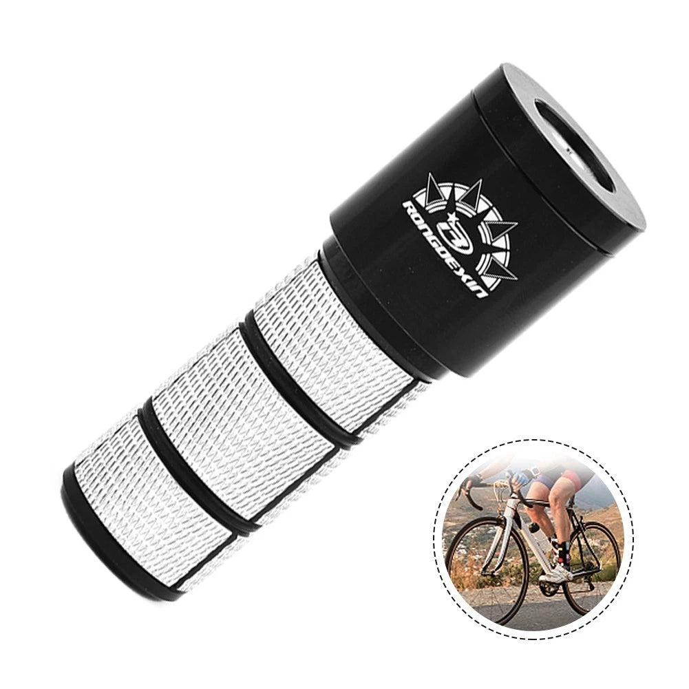 2X Aluminum Alloy Bicycle Fork Stem Extender Handlebar Adapter