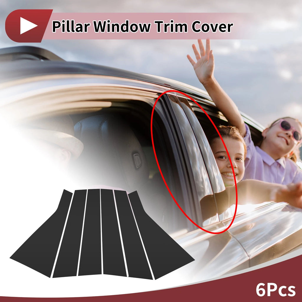 Door Pillar Window Trim Replacement for Hyundai Santa Fe (2019–2023)