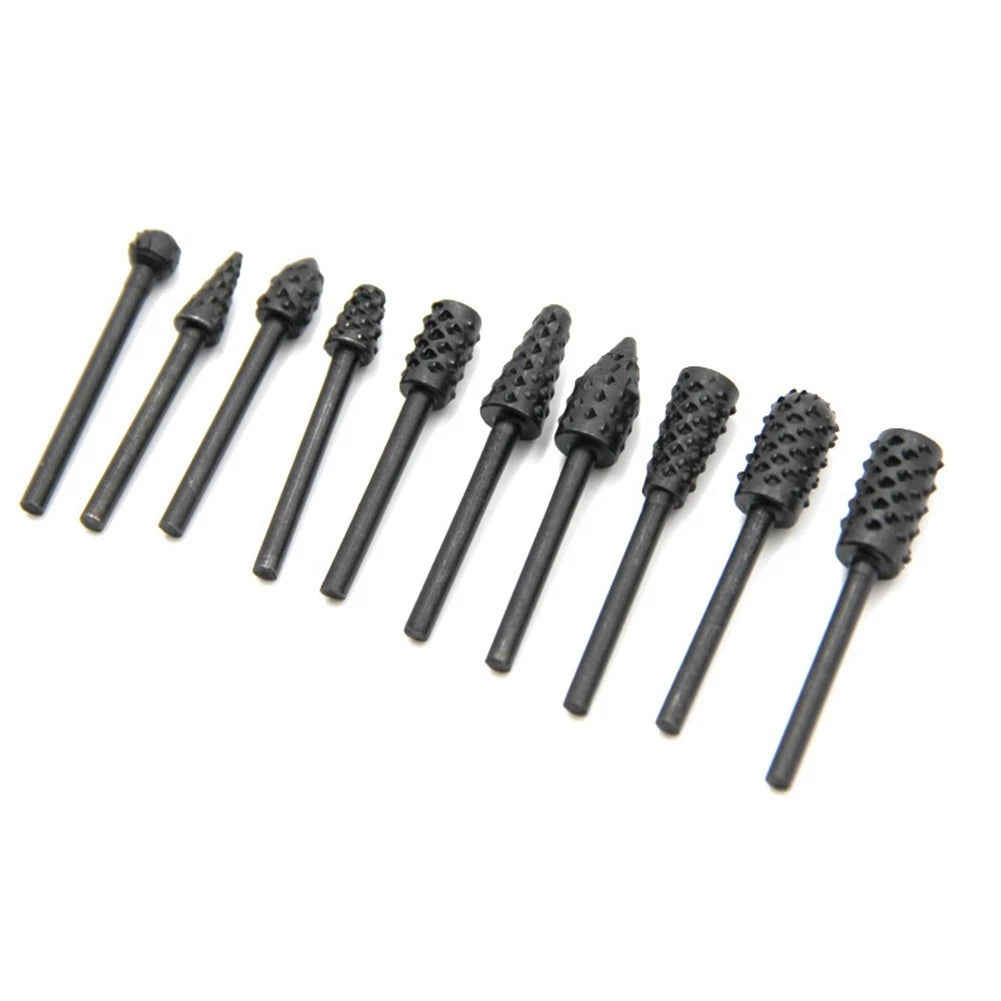 Rotary File 3mm Shank for 1/8" Tools (45# Carbon Steel)