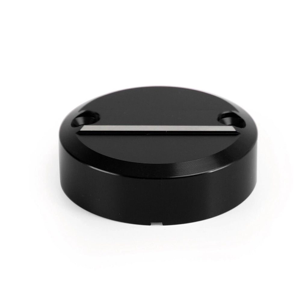 CNC Front Brake Fluid Reservoir Cover Black for Ducati Monster 937 1100 1200 (2021–2023)