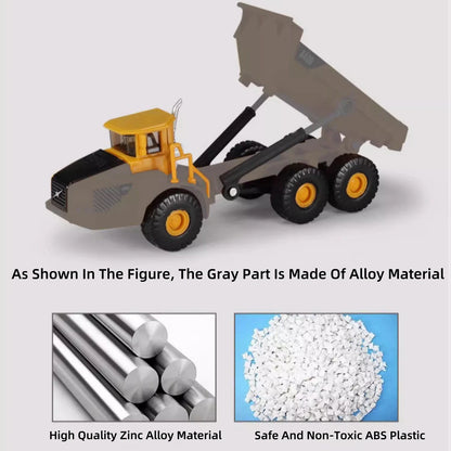 Diecast Alloy Mining Dumper Truck Model 1/87 Scale (13.5cm)
