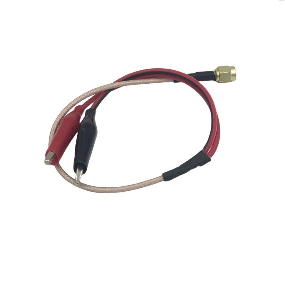 SMA Male to Alligator Grip RF Coaxial Cable Adapter for Devices
