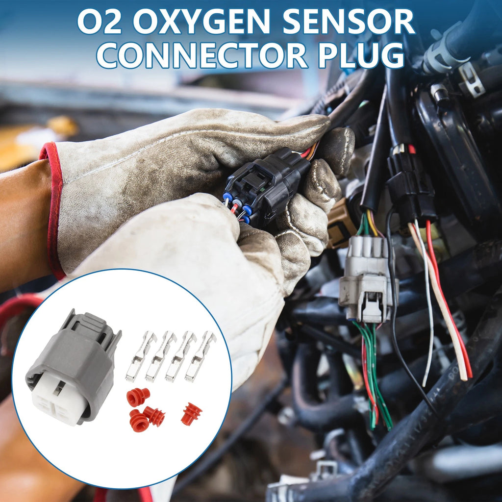 4 Pin O2 Oxygen Sensor Connector Plug Female for Toyota Lexus (2007–2023)