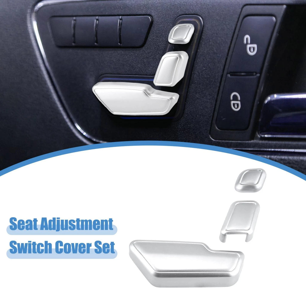 Seat Adjust Button Switch Cover Trim Set for Mercedes-Benz Right (3 in 1) (2015–2020)
