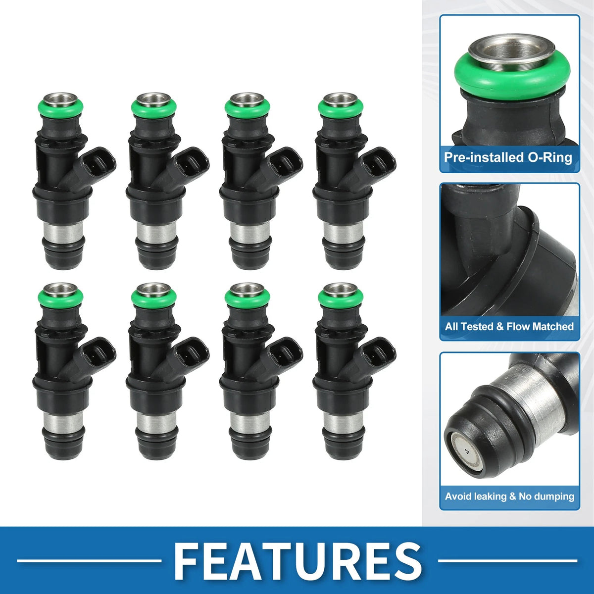Fuel Injector Replacement for Chevy Silverado 2500 HD 8.1L (2001–2006)
