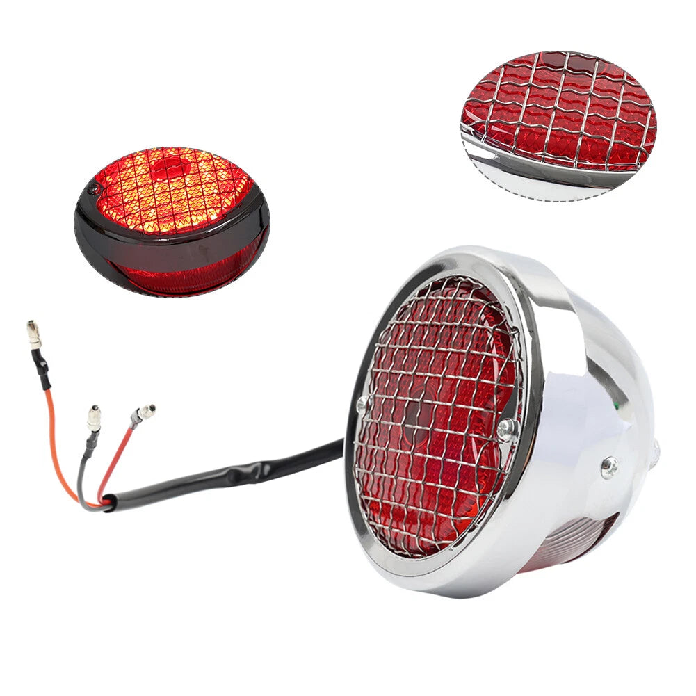 Tail Stop Light License Plate Lamp for Harley Bobber Chopper Cruiser