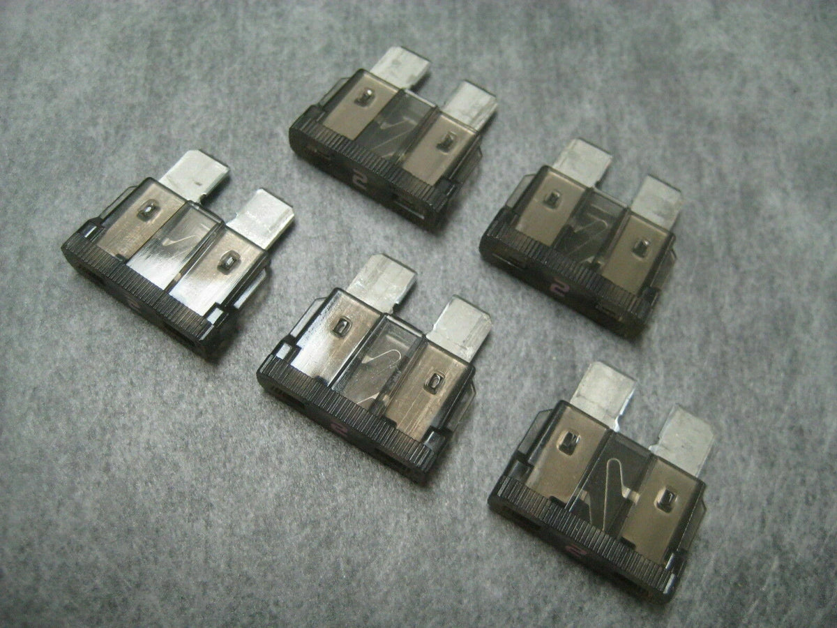 50Pcs Small Blade Fuse Assortment for Auto Car Motorcycle SUV (APM ATM)
