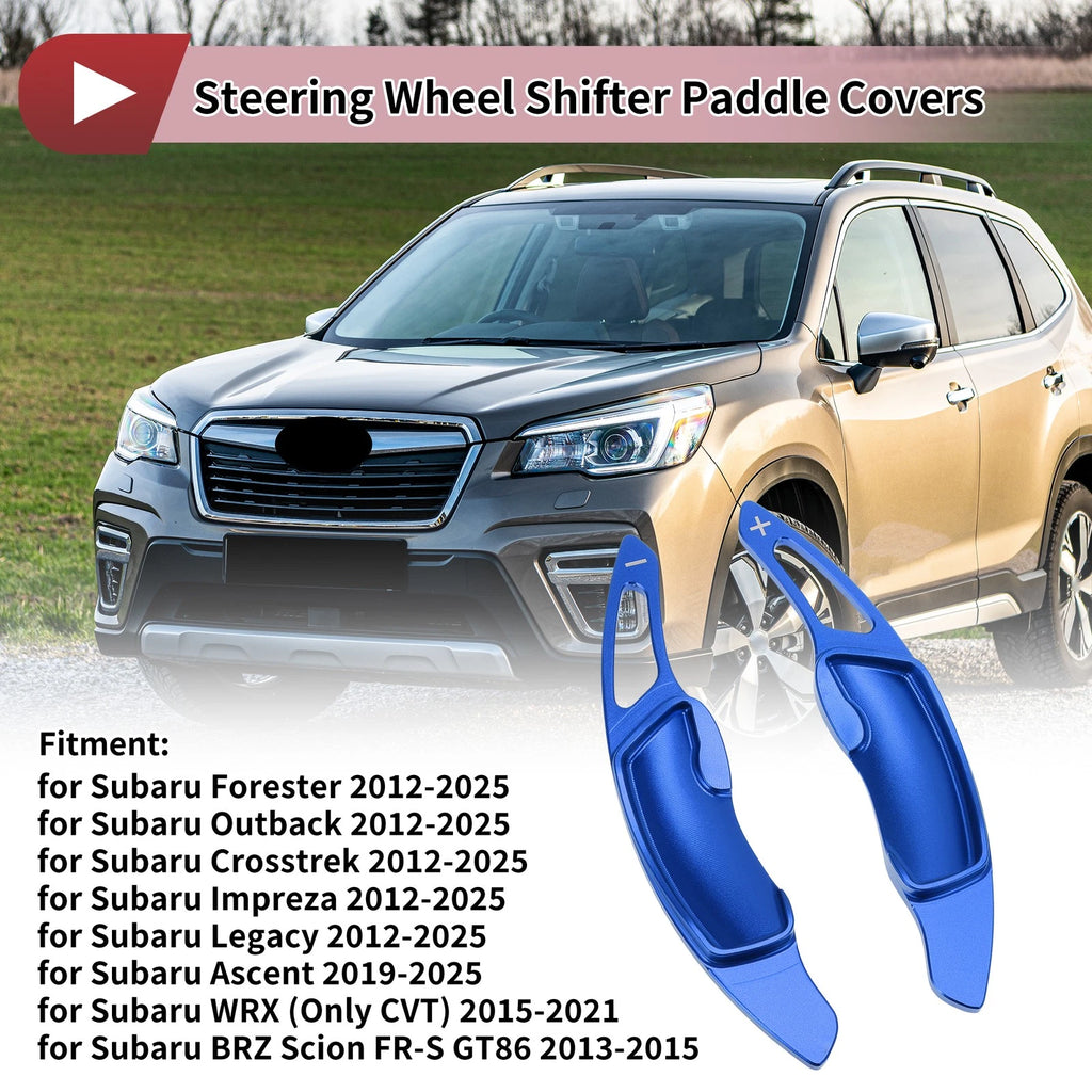 Steering Wheel Paddle Shifters Pair for Subaru Forester (2012–2025)