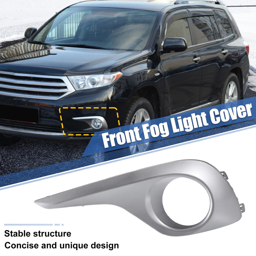1 Pcs Fog Light Grille Cover Replacement for Toyota Highlander (2013–2013)