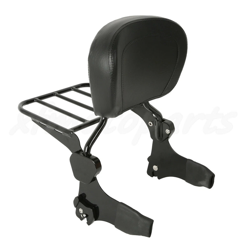 Backrest Sissy Bar Luggage Rack for Harley Electra Glide (1997–2008)