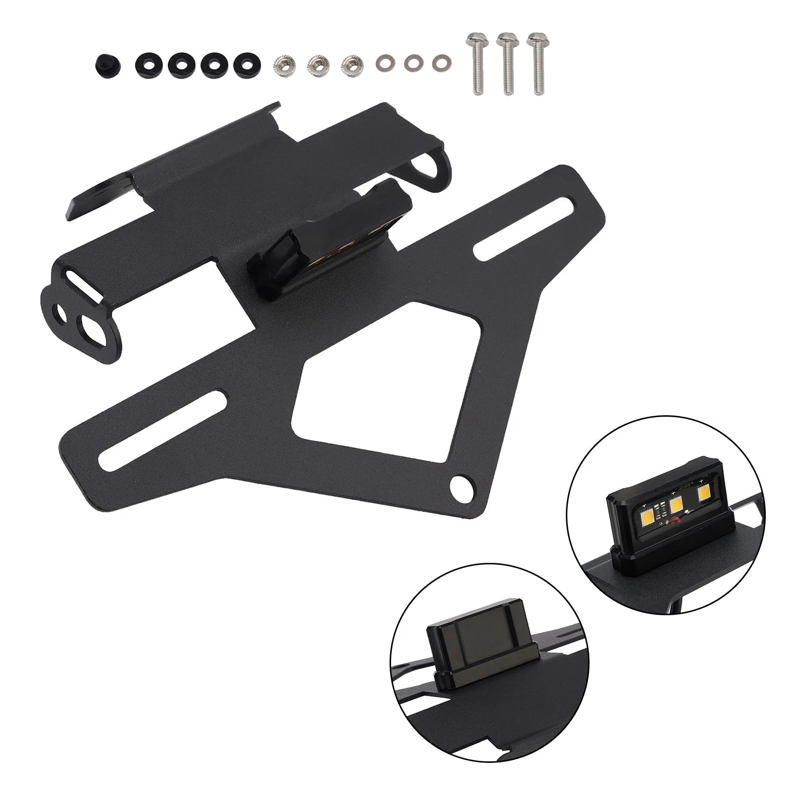 License Plate Holder Frame Bracket for Daytona 660 (2024–2025)