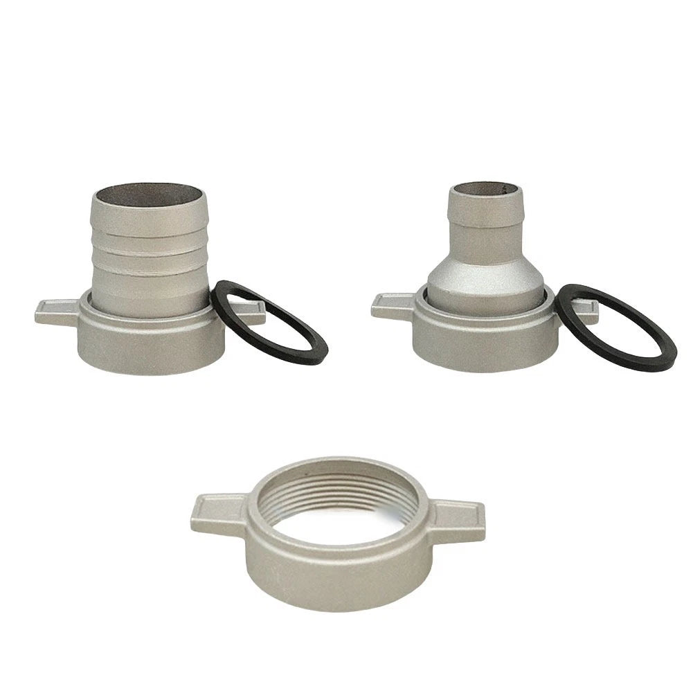 Water Pump Fitting Aluminum Connector with Gasket for Reliable Performance