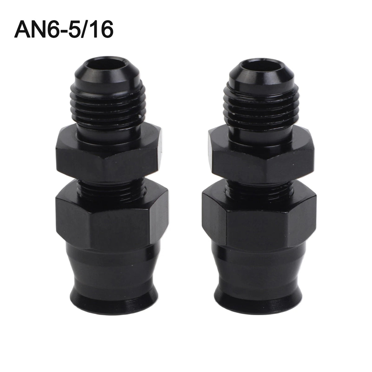 Rotating AN6 Fuel Adapter Connector Hose 5/16 Inch for Fuel Line Setup