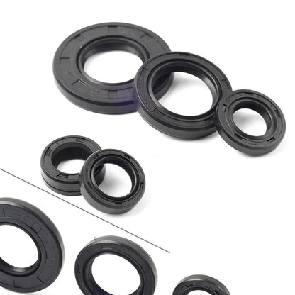 5Pcs Engine Gear Shaft Oil Seal Set for Yamaha YBR125 (2005–2023)