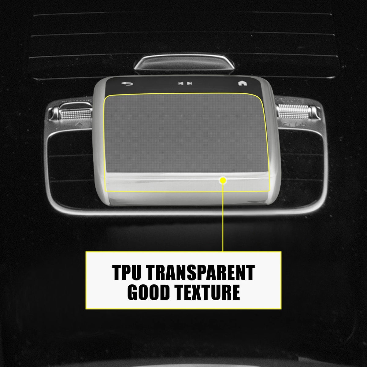 TPU Media Multimedia Protector Cover for Mercedes Benz B Class W247 (2019–2023)