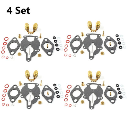 4X Carburetor Kit & Float Parts for Zenith Wisconsin VH4D VHD TJD THD AHH