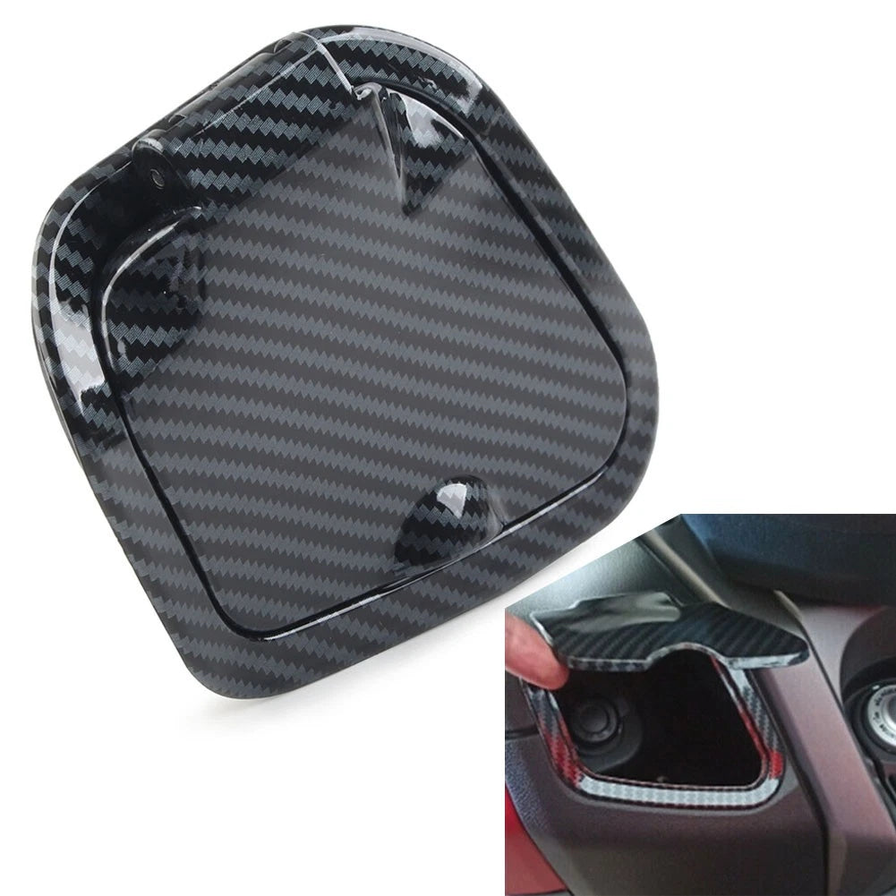 Side Pocket Charger Cover for Yamaha Nmax V2 (2020–2021) Waterproof Carbon