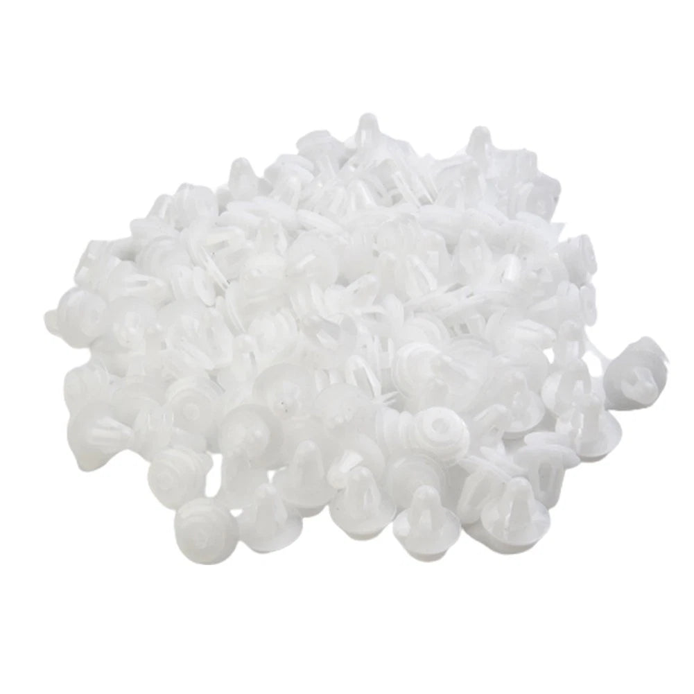 100 PCS Bumper Fender Plastic Rivets Retainer Push Pin Clips for Universal