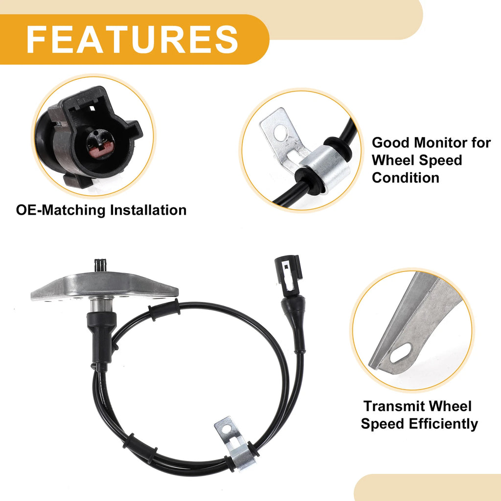ABS Wheel Speed Sensor No.XC2Z2C205BA for Ford E-250 (1999–2004) Front Left