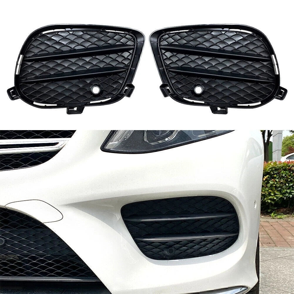 Front Bumper Fog Lamp Grille For Mercedes-Benz GLE GLS Class GLE Coupe W166 X166