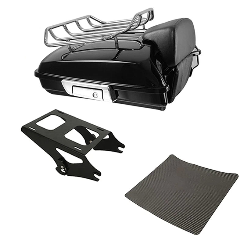 Black Razor Trunk Mount Rack for Harley Touring Electra Street Glide (2014–2026)