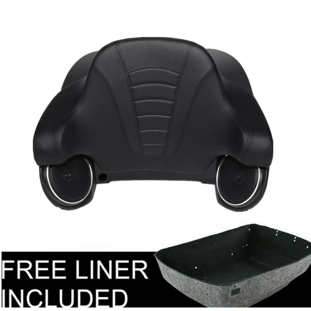 Trunk Pad Speakers Mount Rack for Harley Touring (2014–Present) Black