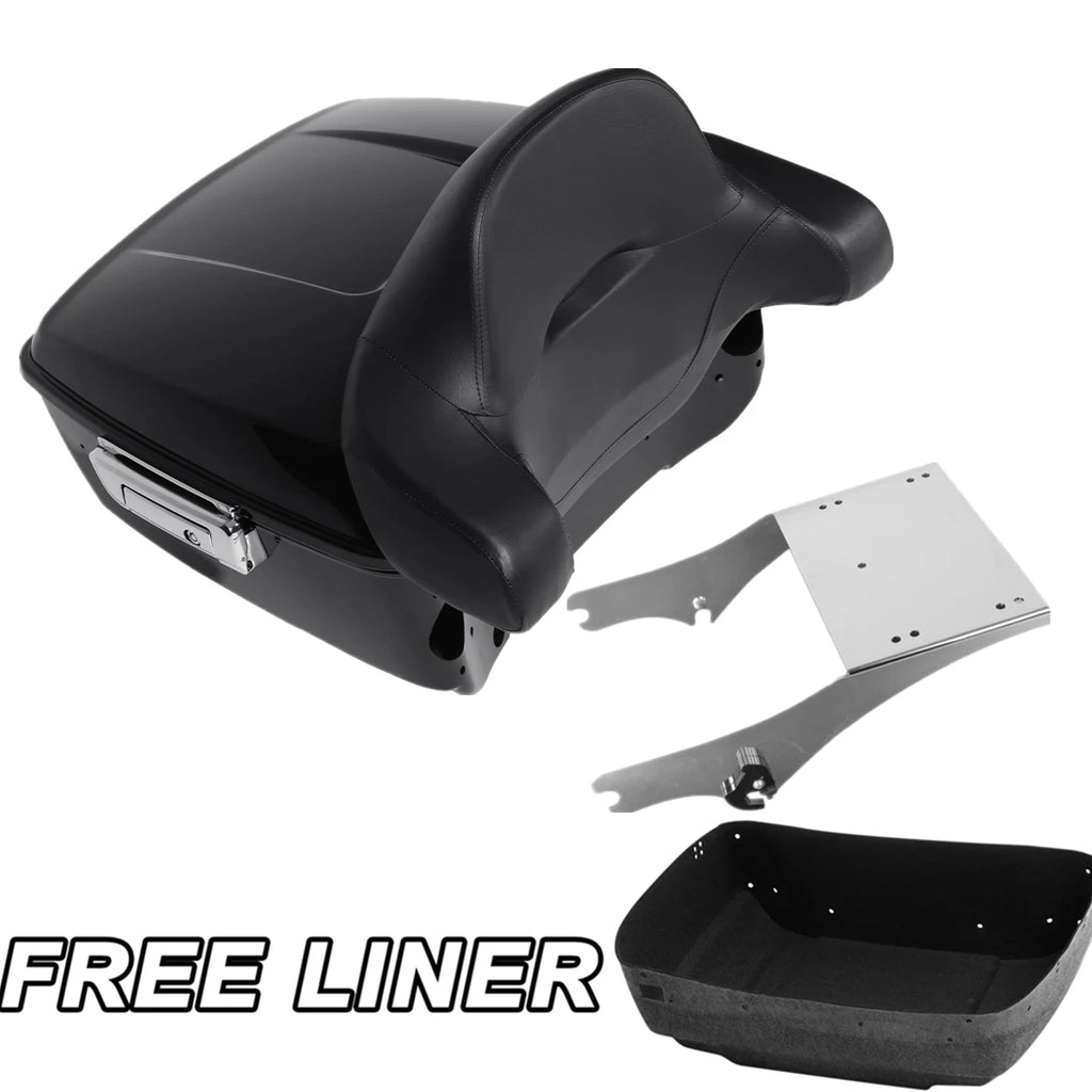 Trunk Backrest Mount Rack for Harley Touring Electra Road Glide (1997–2008)